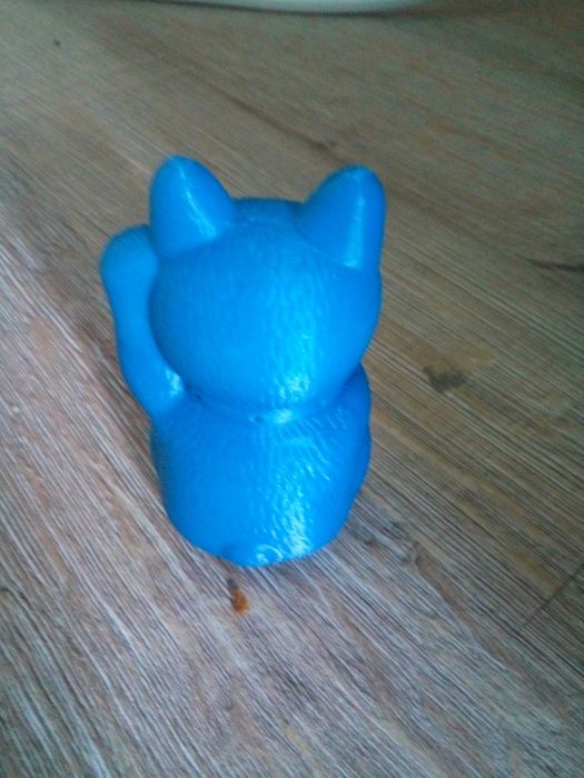 Котик синий напечатай на 3D принтере