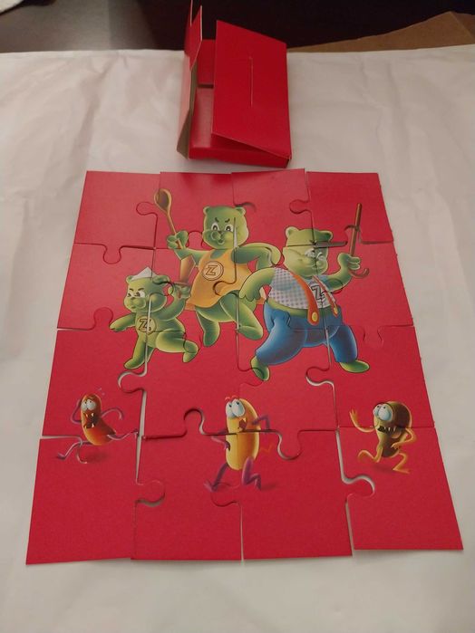 Puzzle infantil de 16 peças com ursos