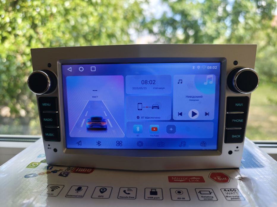 Магнитола Opel 4/64gb с Carplay Android Auto с Охлаждением