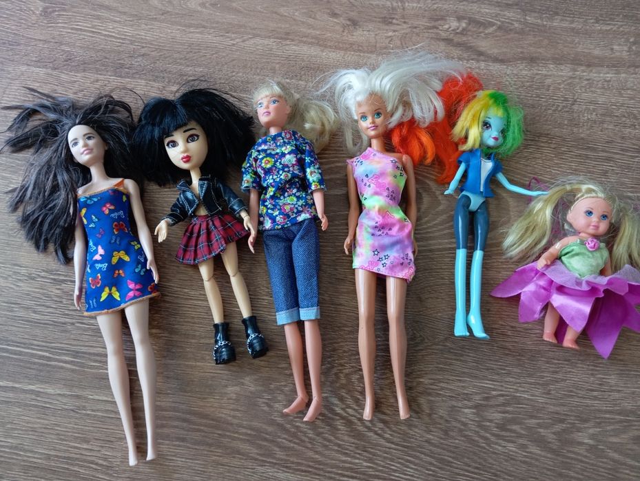 Lalkie Barbie 6 szt
