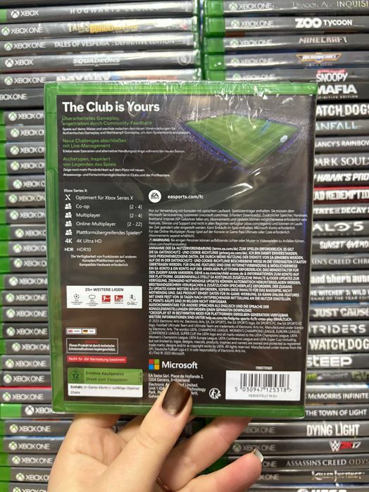 Гра FC 26 на xbox one series, диск з грою на хбокс, ліцензія