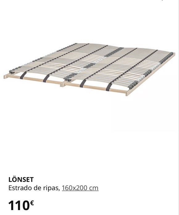 Cama Ikeia - GJÖRA 160 × 200 cm