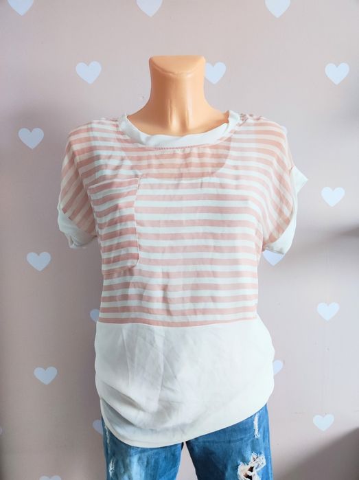 Bluzka damska oversize top s/M 36/38
