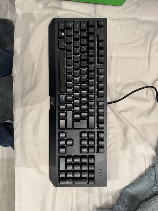 Teclado Gamer Razer BlackWidow Mecanico Switch Verde