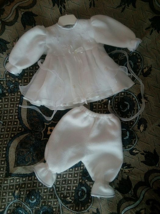 Komplet do chrztu r:62, polarowy! /k26.