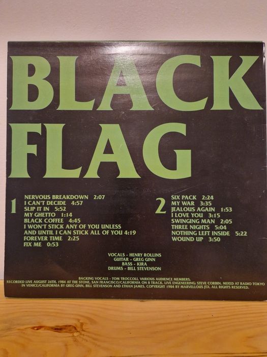 Black Flag płyta winylowa