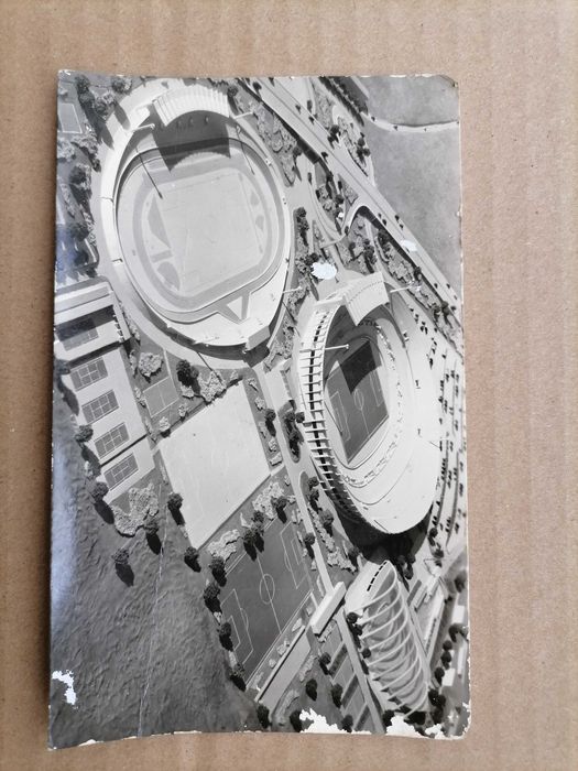 BENFICA Foto/Postal Parque de Jogos do Estádio da Luz 1952