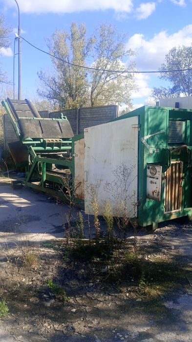 Strzępiarka kruszarka do smieci odpadów tasmociąg elektromagnes silnik