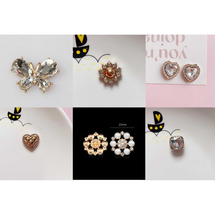 Стрази, метелик, кабошон, гудзик, намистини, камінці, стразы, снежинка