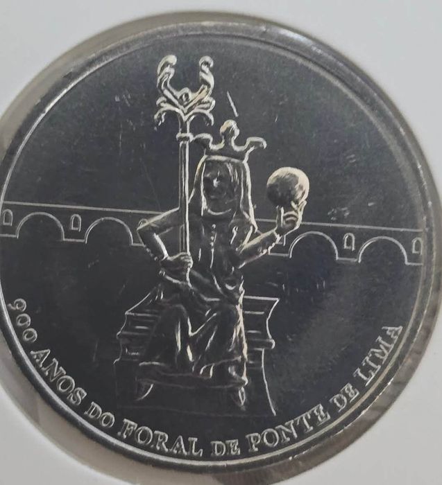 Moeda 7,50€ Portugal 2025 - Foral de Ponte de Lima