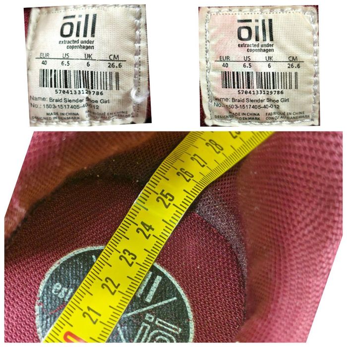 Buty r.40 Oill damskie sznurowane