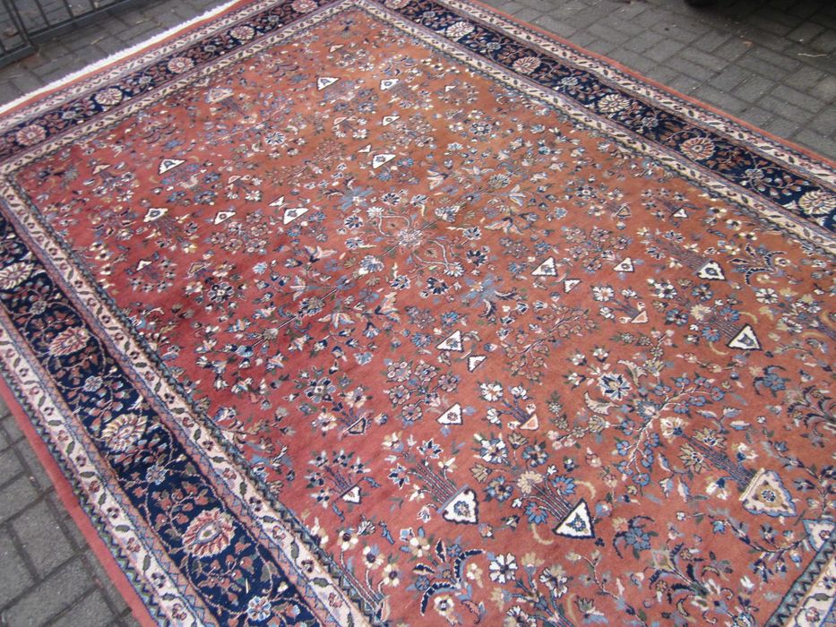 dywan wełniany ręcznie tkany Grubas Indie WyCZYszCZonY