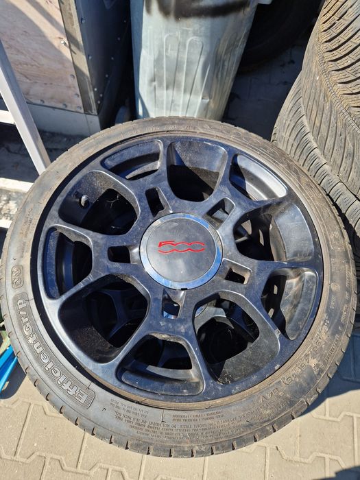 Oryginalne Koła Fiat 500 Abarth 195/45R16 Goodyear lato 6mm 18r.
