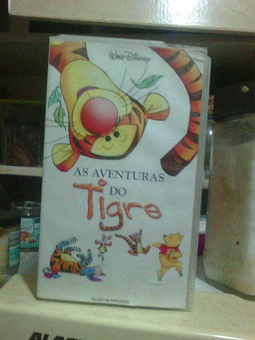 o filme do tigre disney aventuras cassete vhs-portes ctt gratis