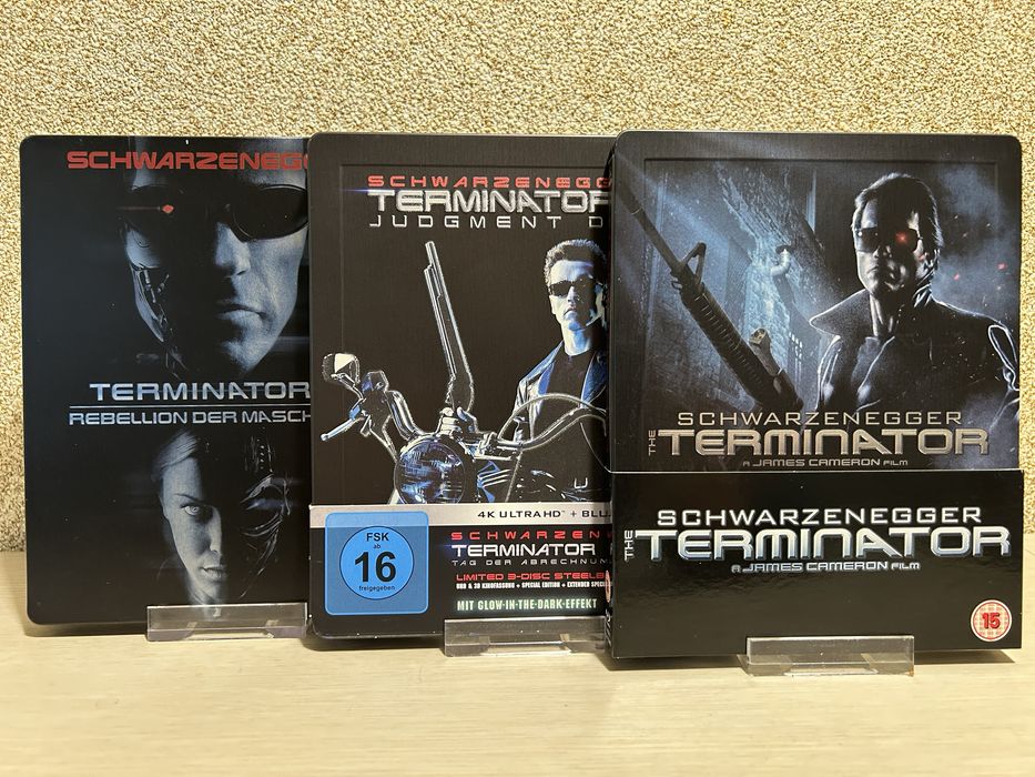 Steelbook Blu-ray Терминатор 1-5 / Армагеддон