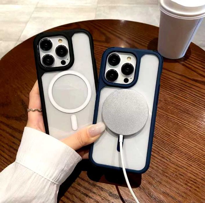 Чохол підсилений з Magsafe iPhone 15 16 Pro Max гурт
