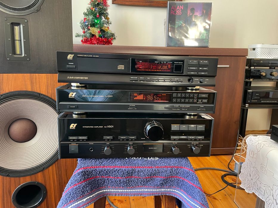 Sansui AU-X501 + TU-X501 + CD-X301i / Zestaw Stereo JAPAN ''Vintage''