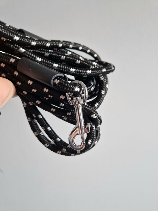 Długa smycz dla psa linka treningowa 10m lekka