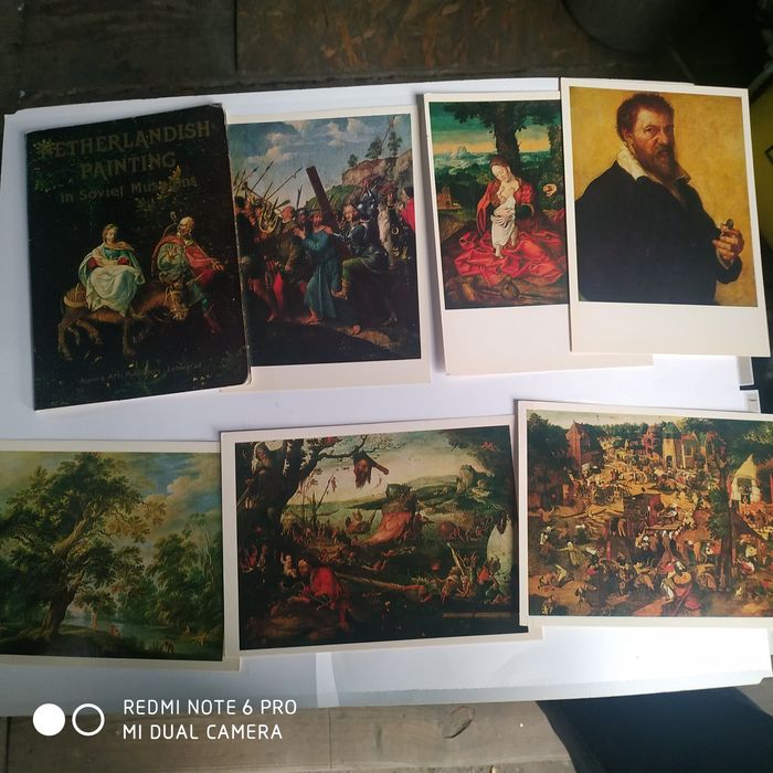 Продам открытки Нидерландская живопись в советских муз