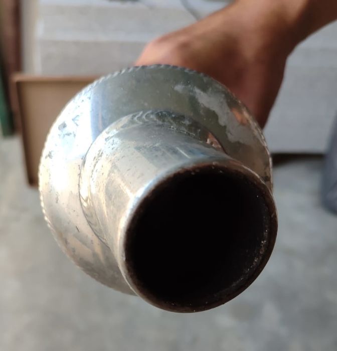 Escape de inox para moto 4