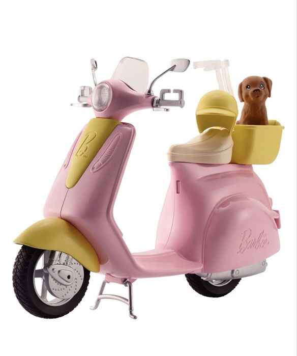 Skuter Barbie ze szczeniakiem + lalka gratis