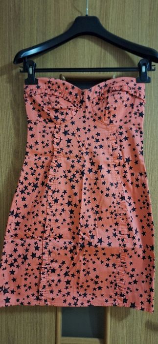 Sukienka bez ramiączek