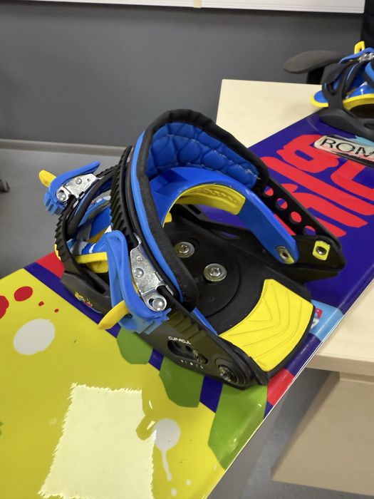 Кріплення для сноуборду JR | підійдуть дорослому | 34–38 розмір