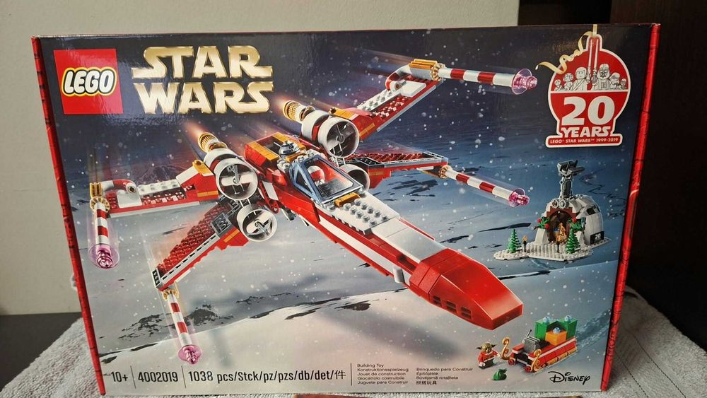 LEGO Star Wars 4002019 Christmas X-Wing MISB | Stan Idealny + Dodatki