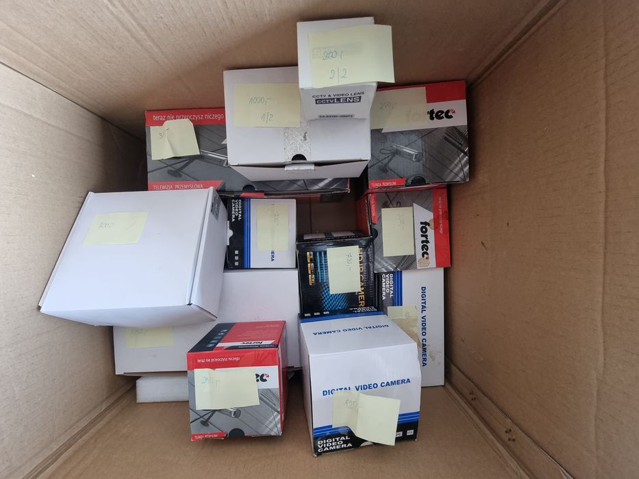 Sprzedam zestaw Nowych kamer Fortec z rejestratorem