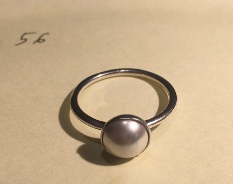 ‼️nowy, oryginalny srebry pierścionek Pandora. Rozmiar 56.