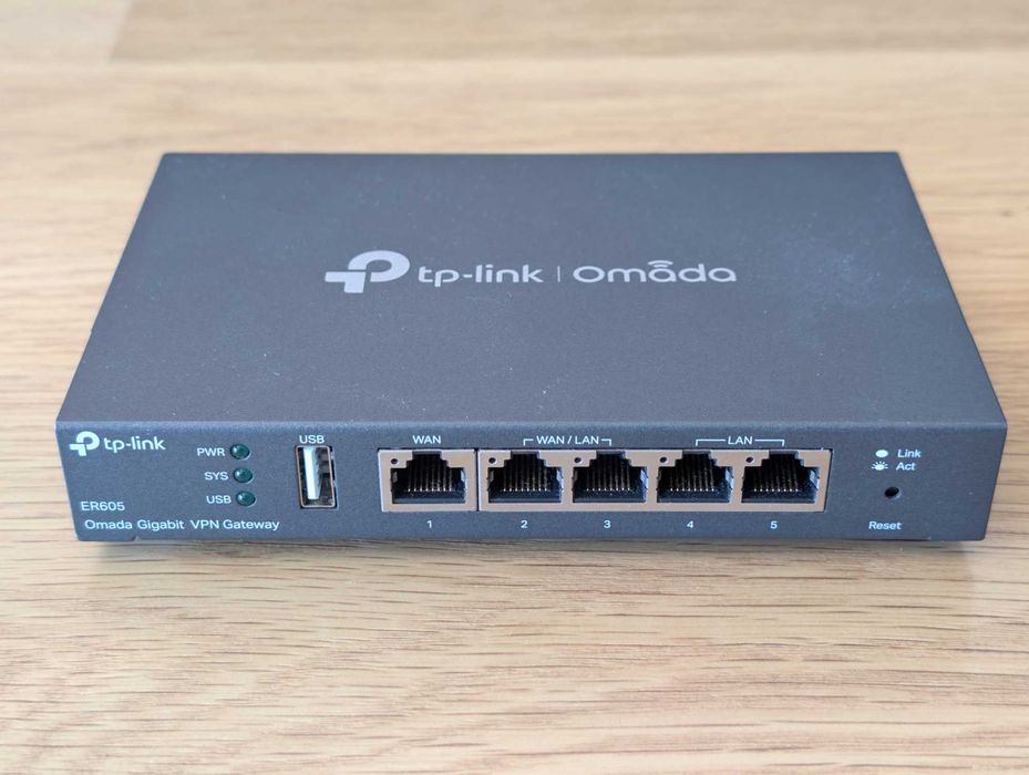 TP-Link Omada ER605 Gigabit VPN Gateway Router
