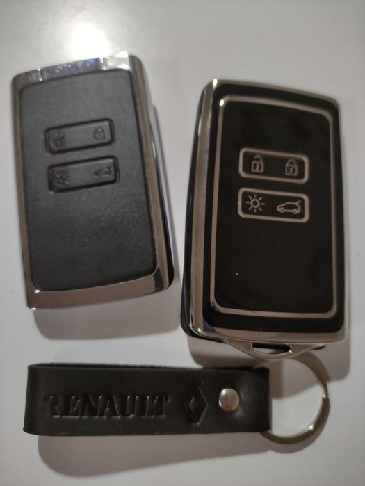 Чехол на ключ Рено, Renault Megane 2 3 4 Duster Kadjar Koleos Logan тд