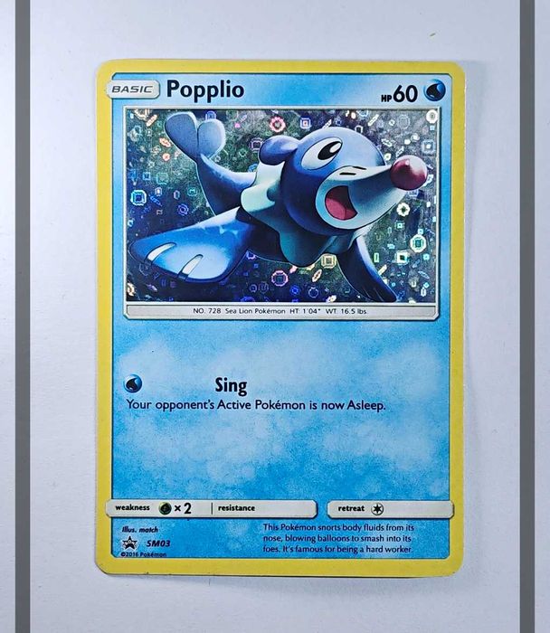 Popplio SM03 Promo Pokemon ENG-NM