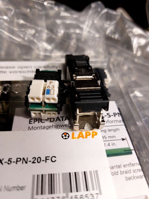 Złącze RJ45 kat.5e PROFINET ED-IE-AX-5-PN-20-FC
