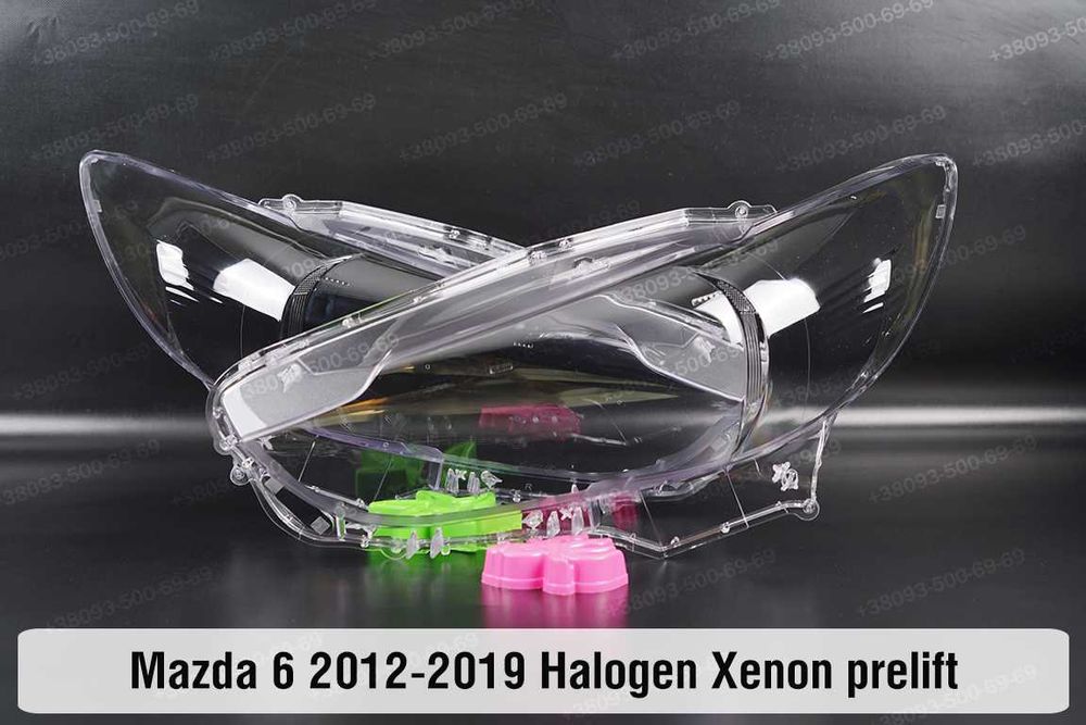 Стекла фар Mazda 6 Мазда фары GG GH GJ koito стекло на фару: 1 900 грн ...