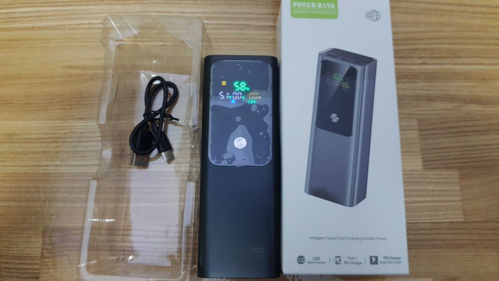 Power Bank 26800 mAh 100W Fast Charge | Швидка зарядка | Type-C PD100W