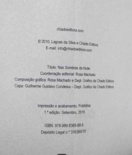 Lagoas da Silva - Nas sombras da noite