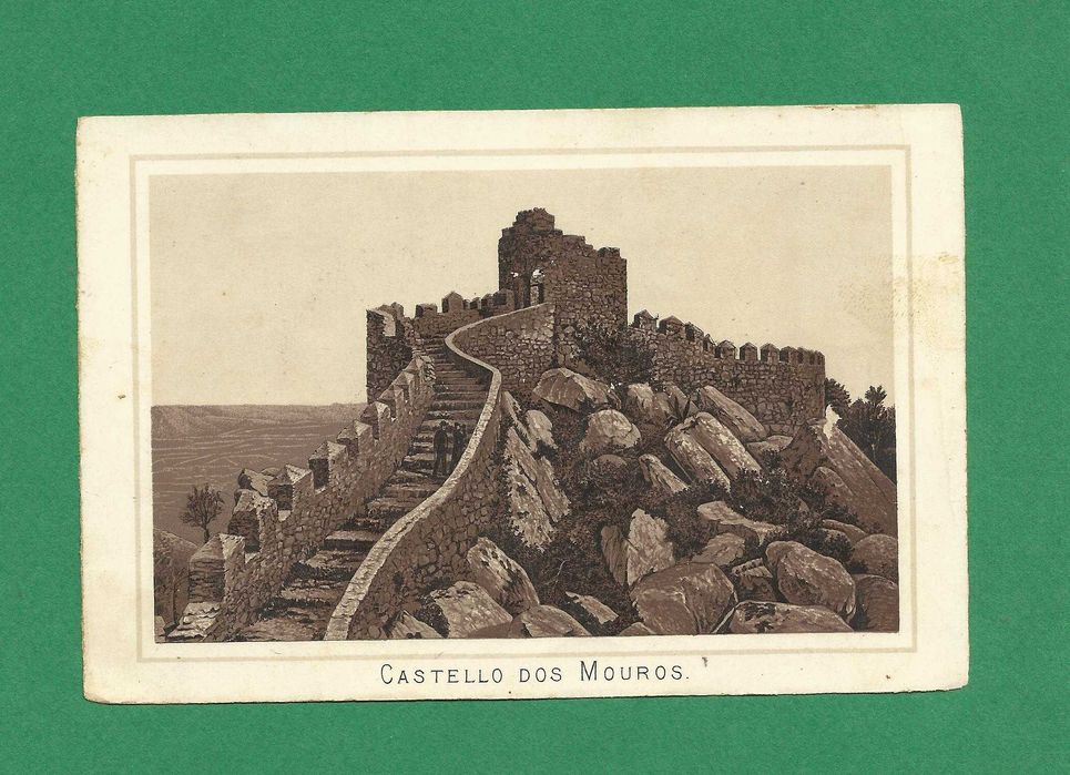 Gravura Antiga - SINTRA - Palácio de Monserrate
