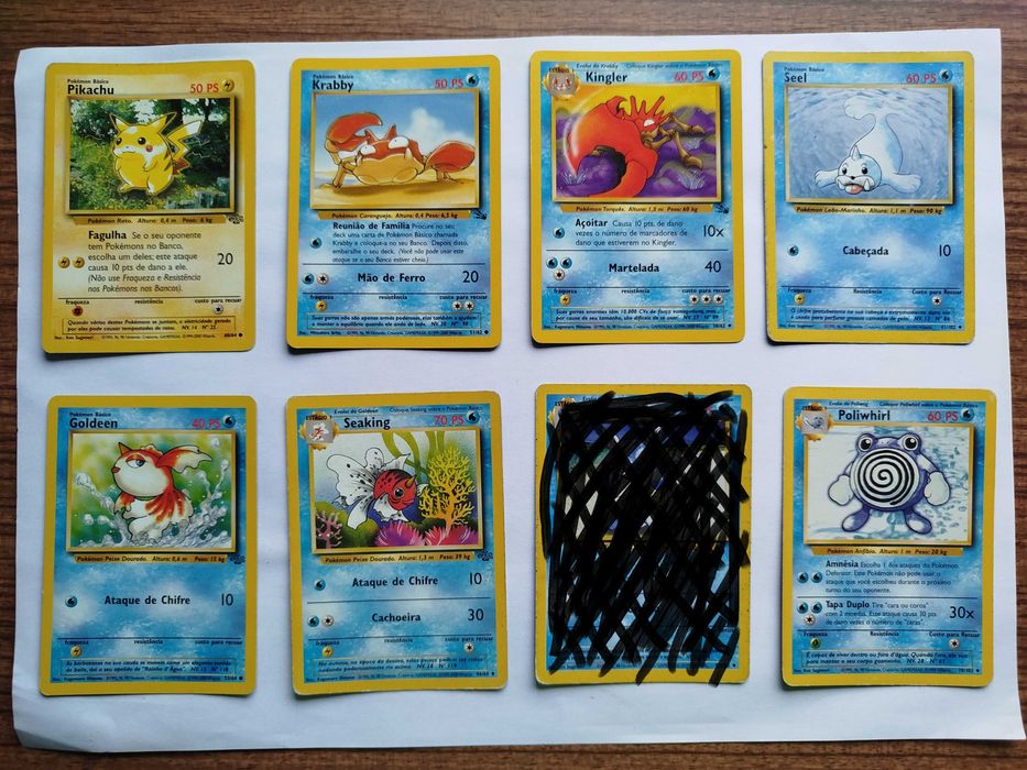 Cartas Pokémon TCG M PT 2