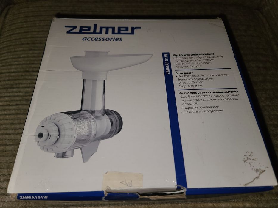 Насадка-соковыжималка Zelmer ZMMA101W Новая!!!