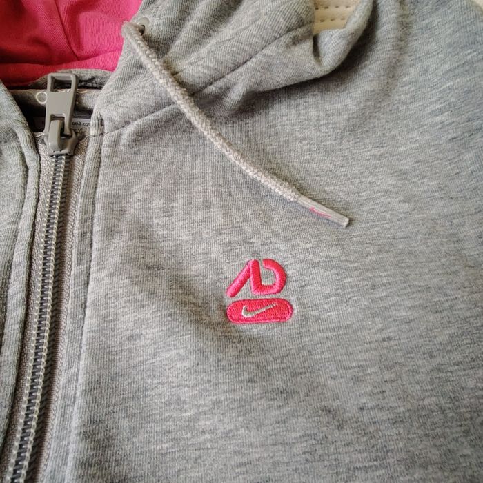 Damska szara bluza Basic w stylu Vintage, Nike ,, The Athletic Dept"