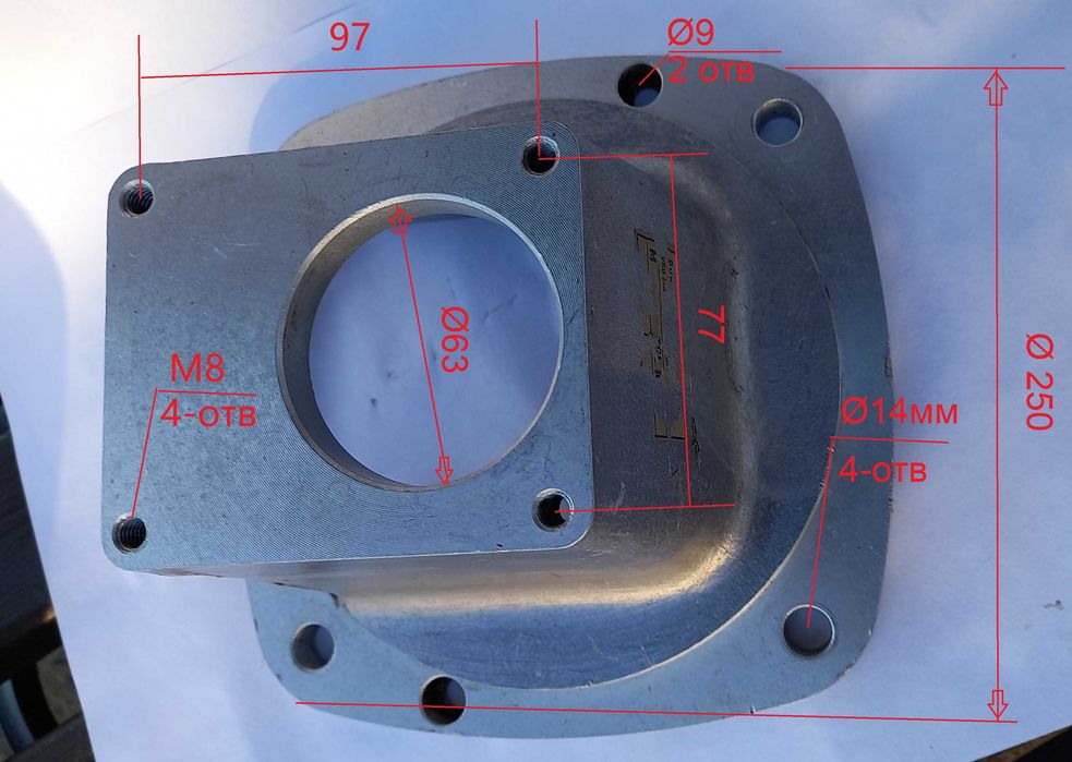 Насос НШ-50В-3Л.Насос С40-2R та 3R TGL10859 Orsta. Фланець з'єднання