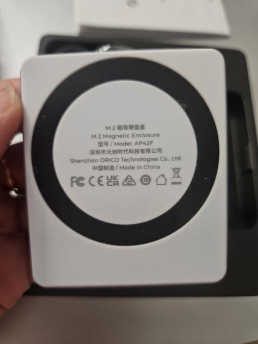 Obudowa SSD M.2 NVMe ORICO AP42F MagSafe 10Gb/s PD 100W