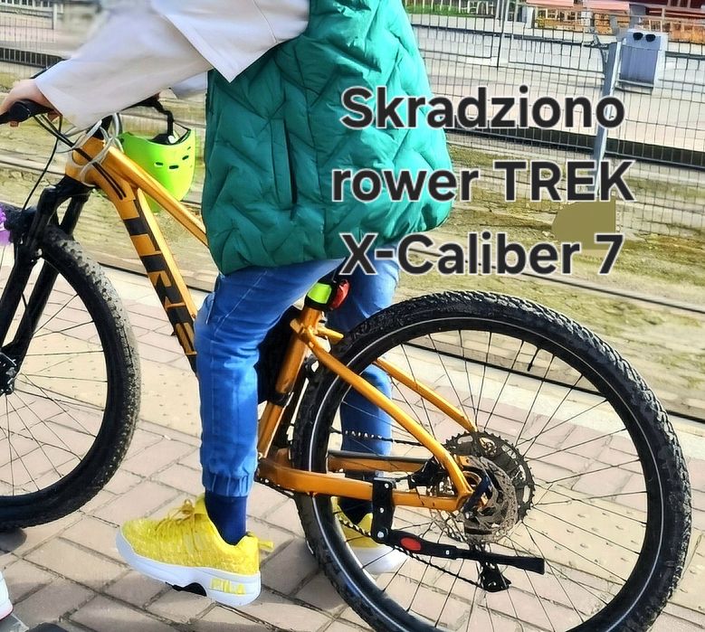 Trek X-Caliber 7 rama XS koła 27 pomarańczowy