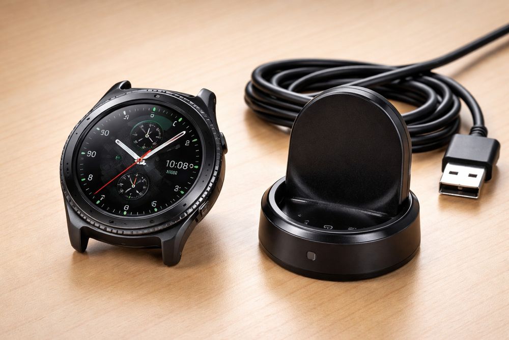 Samsung gear S2 classic, зарядний пристрій