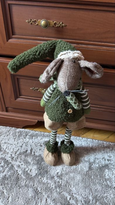 Декор квартири миша новорічний різдвяний пацюк