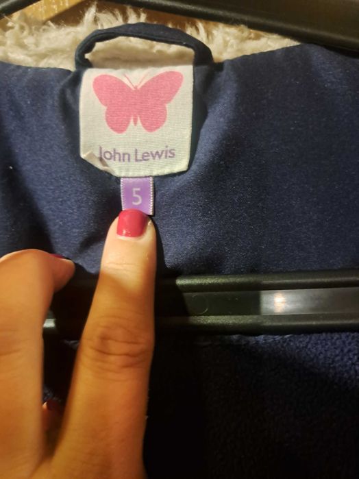 Kurtka zimowa dziewczęca rozmiar 110 /116