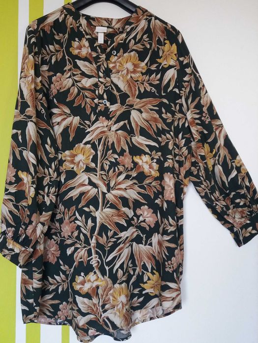 XL Kolorowa tunika jak nowa H&M