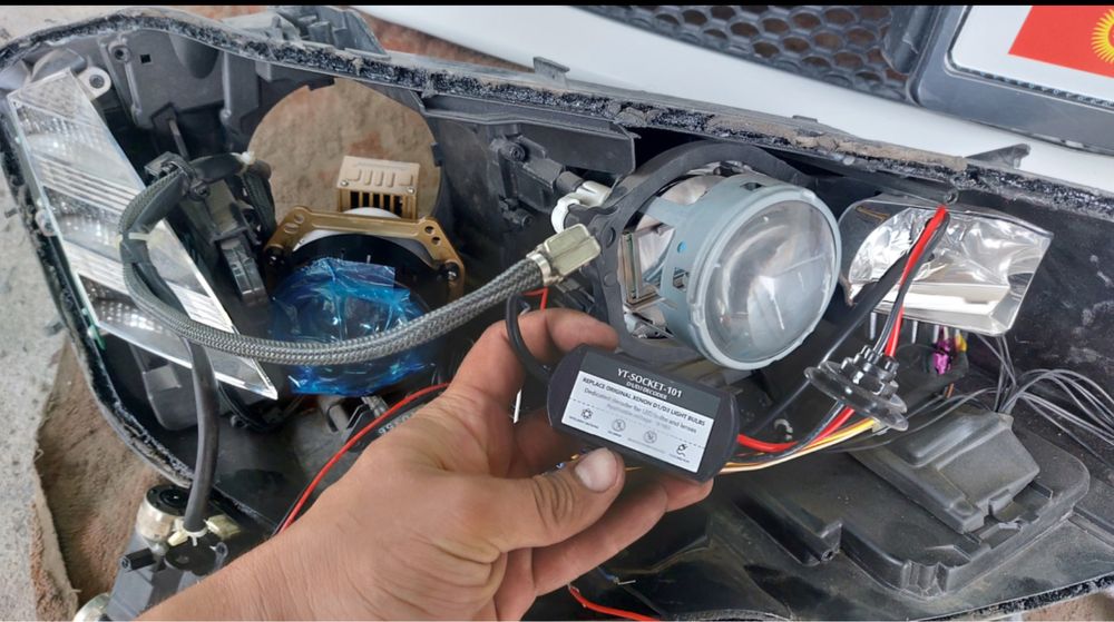 Ремонт фар, замена линз, лед ламп, устанение запотивания