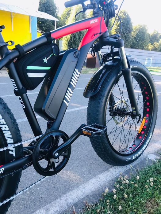 Електровелосипед Like Bike Bruiser Red АКБ новое состояние на фото